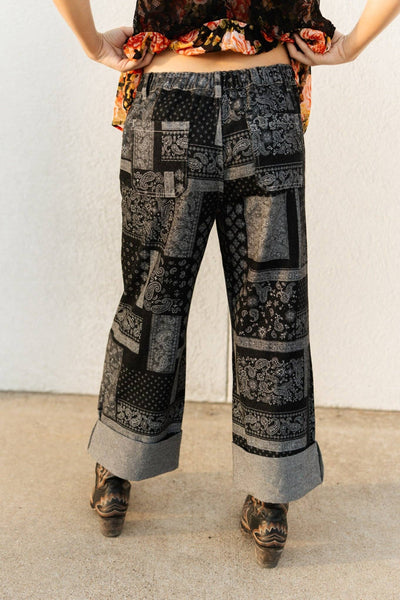 TH201 PAISLEY CUFF JEAN (7 PIECE)