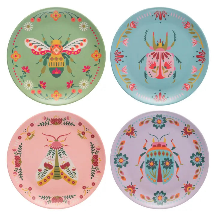 Melamine Plates - Bugs