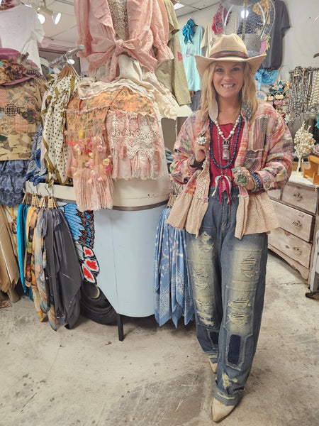 Liberty Belle Shacket One Size