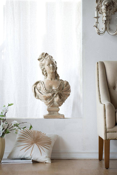 15.5x11.5x25.5" Henrietta Bust Statue