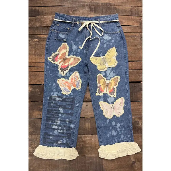 Jaded Gypsy Flutter Sky Jeans