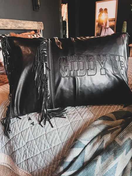 Giddy Up Pillow Cover