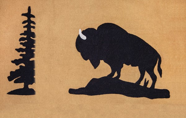 Gold Buffalo - Wool Blanket