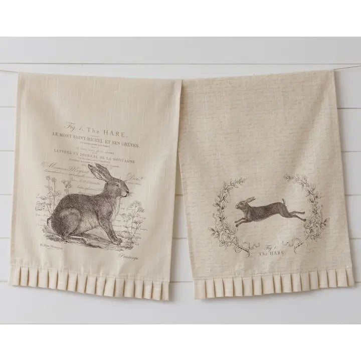 Tea Towels - the Hare, 2 Pack