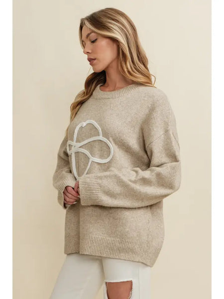 Cowboy Outline Sweater