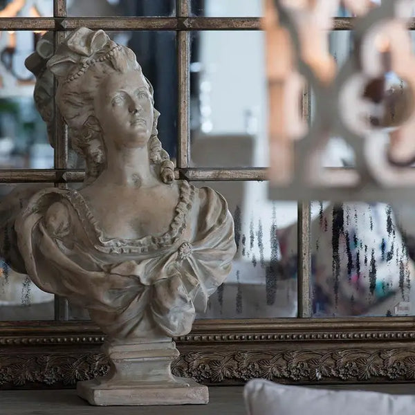 15.5x11.5x25.5" Henrietta Bust Statue