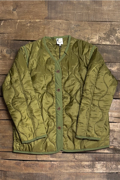 Jaded Gypsy Hidden Trail Jacket - Olive