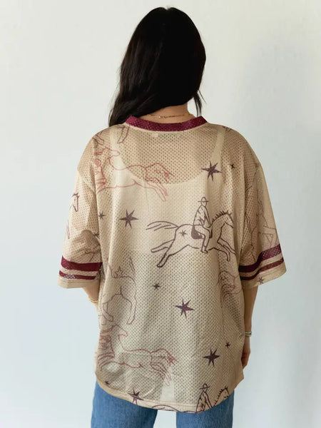 Tan Horse Jersey