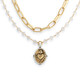 Sacred Heart Necklace - Gold Or Silver