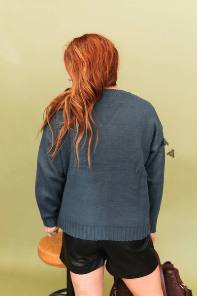 Blue Lasso Legend Sweater