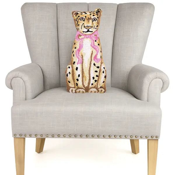 Shaped Leopard Hook Pillow