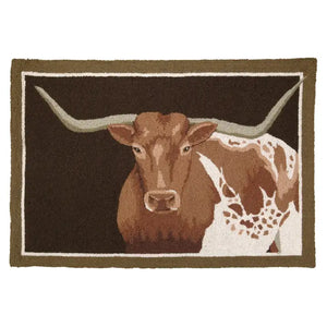 Longhorn Hook Rug