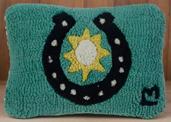 Lucky Sun - Hooked Wool Pillow