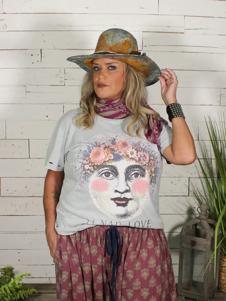 Jaded Gypsy Soft Journey Tee - Lunar Love