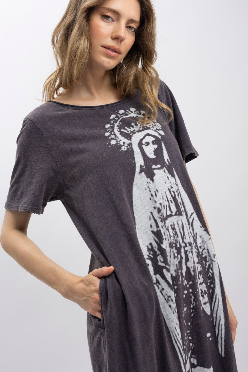 The Crown Of Mary Washed Long Dress