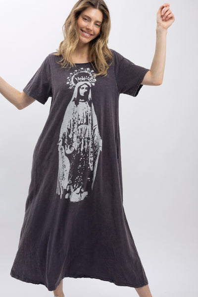 The Crown Of Mary Washed Long Dress