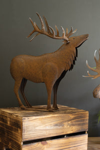 Rustic Metal Elk