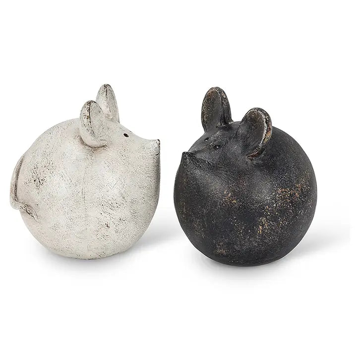 Small Ball Mouse-Antique Black or White