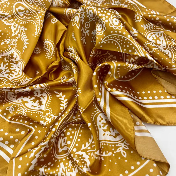 Mustard Bandana Wild Rag
