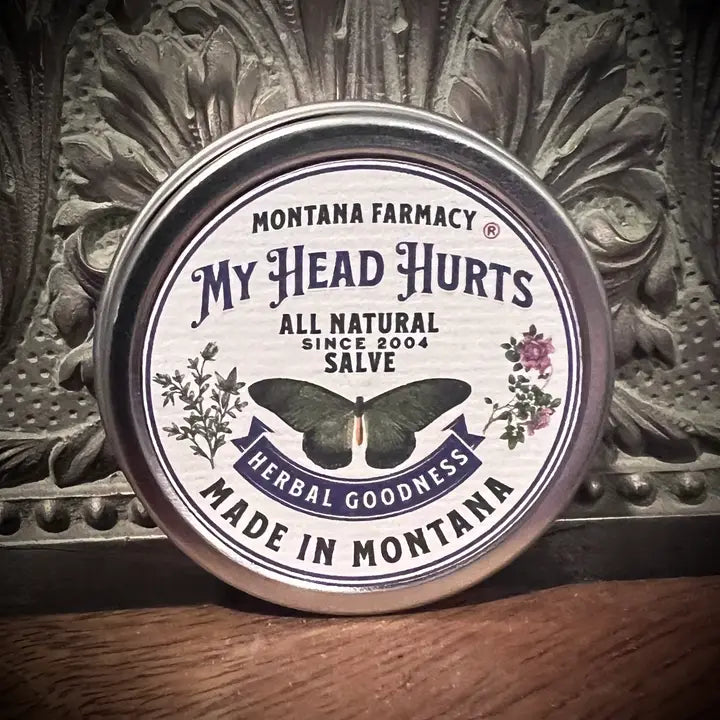 My Head Hurts Herbal Balm