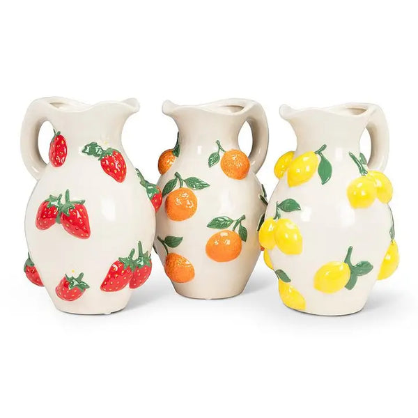 Large Jug with Oranges