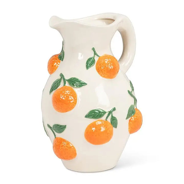 Large Jug with Oranges