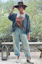 Jaded Gypsy Peace and Love Jeans Brave