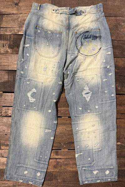 Jaded Gypsy Peace and Love Jeans Faith