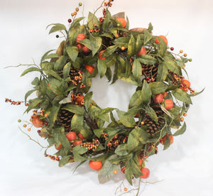 Persimmon Wreath