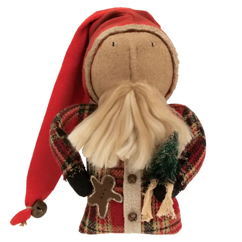 Plaid Jacket Santa