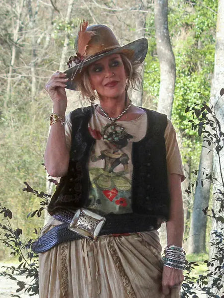 Jaded Gypsy Moon Dance Tee - Queen of Hearts