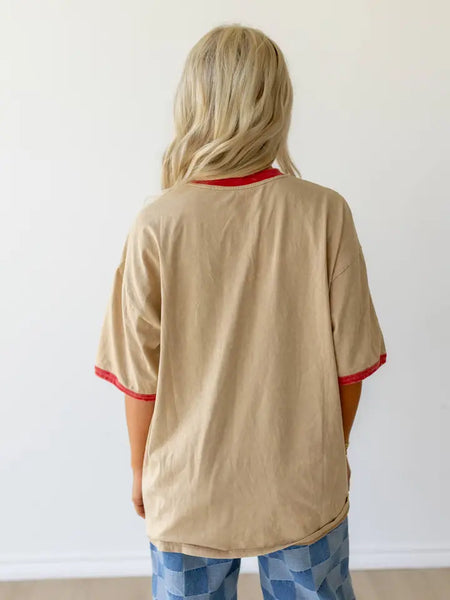 Red Ringer Rodeo Tee