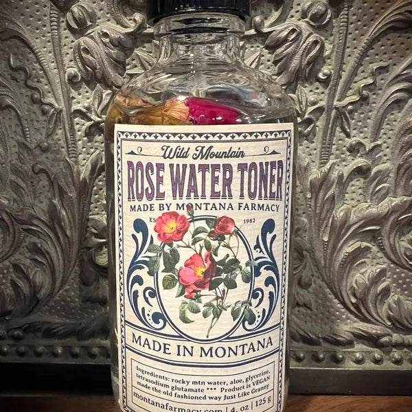 Old Fashioned Mountain Rose Water Facial Toner