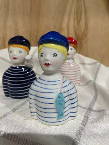 Ceramic Fisherman 3 Styles