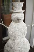 Metal Snowman