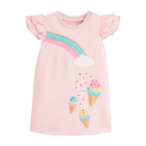Sparkle T-Shirt Dress