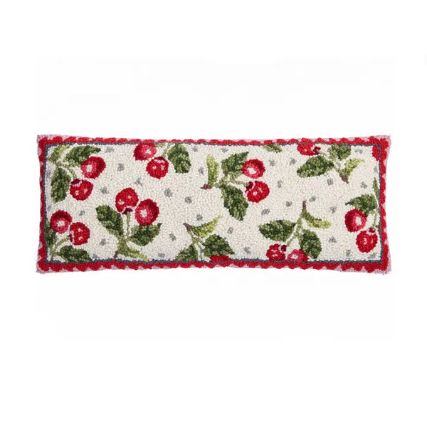 Sweet Cherry Hook Pillow - Suzanne Nicoll
