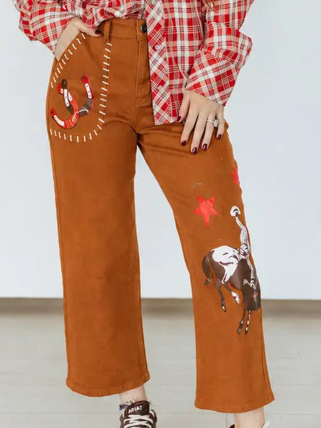 Cowboy Brown Jeans