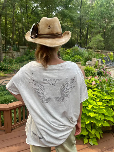 Wingless Tiger Distressed Shirt