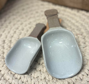 Stoneware Scoops - 2 size options