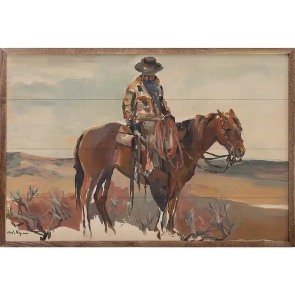 Western Rider Warm By Marilyn Hageman