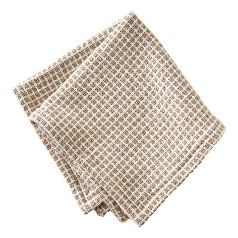 Textured Check Dishcloth Set of 2-Linen