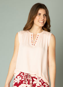Yest Inaysa Sleeveless Blouse! TWO Color Options!