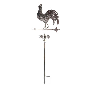68" Metal Rooster Weathervane Yard Stake! PICK UP ONLY!