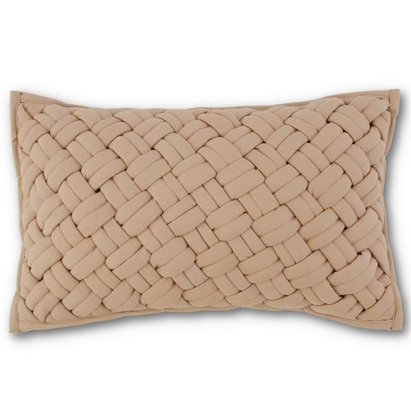 CHUNKY WOVEN PILLOW-3 COLORS