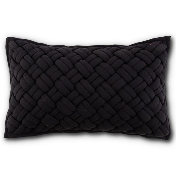 CHUNKY WOVEN PILLOW-3 COLORS