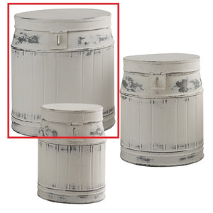 Large Fluted Canister