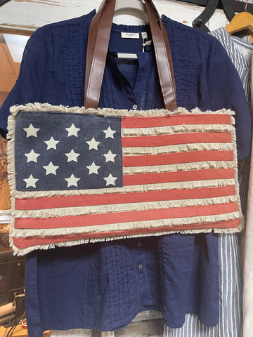 American Flag Bag