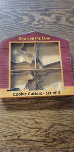 Down on the Farm Cookie Cutter Set