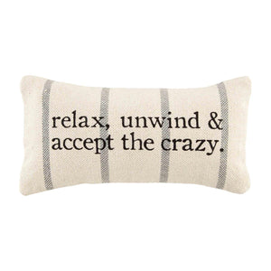 Relax Small Funny Pillow